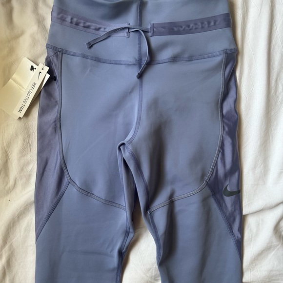 Nike Running Tight Fit Full Length Leggings Periwinkle size small - Picture 3 of 5
